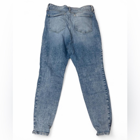 Lane Bryant Distressed high rise skinny jeans - Picture 2 of 7